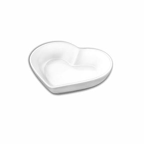 Wilmax Schale 8 x 7 cm aus Porzellan, Weiß WL-992717/A