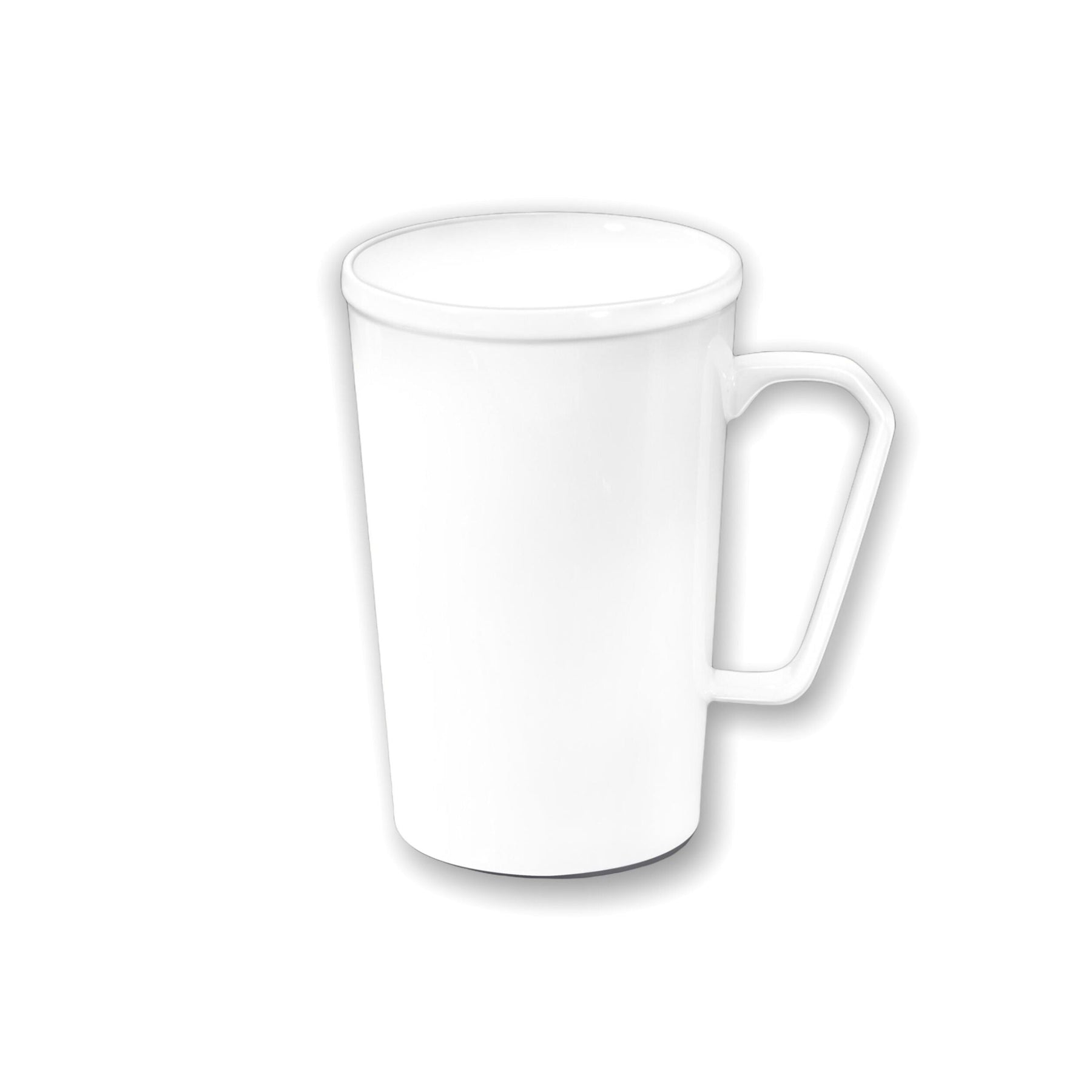 Wilmax Becher 420 ml Weiß Porzellan für Kaffee und Tee
