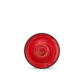 Wilmax Untertasse 14 cm Rot Porzellan