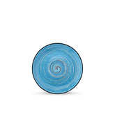 Wilmax Untertasse 15 cm Blau Porzellan