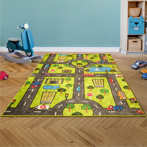 Bosdela Kinder- und Babyteppich - dekorativer Kinderzimmerteppich, 100 × 160 cm