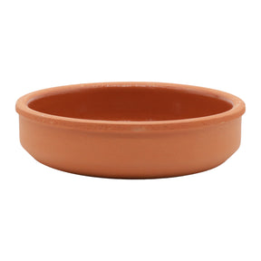 Viapot RUMELI 2er Set - 450 ml - Innen Braun Glasiert - Terrakotta-Schalen - 16×4 cm