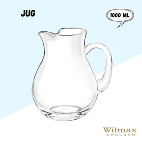 Wilmax Krug 1000 ml Kristallglas Transparent WL-888370/1C