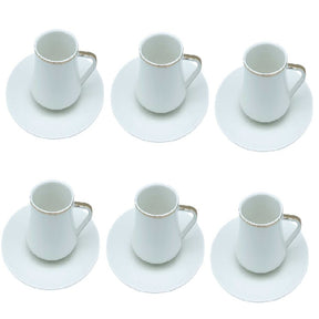 Schäfer Komplettes 12-teiliges Kaffee-Set, ideal für Kaffeegenuss mit Freunden und Familie. - Nordic Schiller