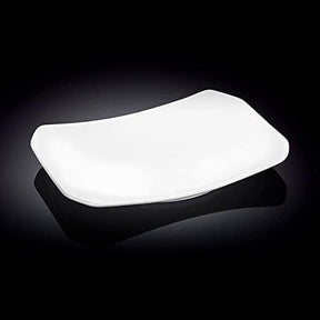 Wilmax Servierschale 25.5 x 15 cm aus Porzellan, Weiß WL-992651/A