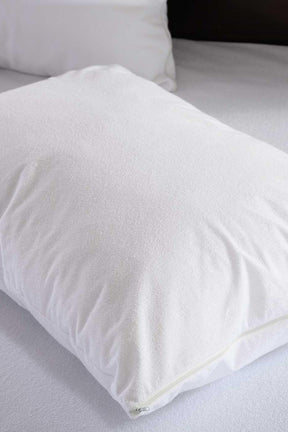 Pamukkale Matratzen - Wasserdichtes Kissen 2er Set 100% Baumwolle 50x70