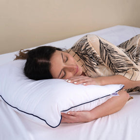 2 Stück Climate Nano Gel Pillow Hotelkissen 50x70 cm, 1100 g, 100% Baumwolle Außenstoff