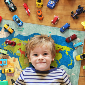 Bosdela Kinder- und Babyteppich - dekorativer Kinderzimmerteppich, 100 × 160 cm