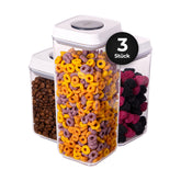 CRALEX Nesta Lebensmittelbehälter  Set - 3-tlg (900/1200/1700 ml)