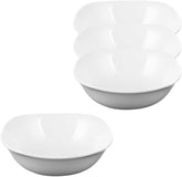 Wilmax Schale 650 ml 16.5 cm Weiß Porzellan 4er Set WL-992001/A4