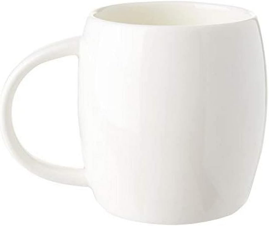 Wilmax Becher 400 ml Weiß Porzellan Olivia