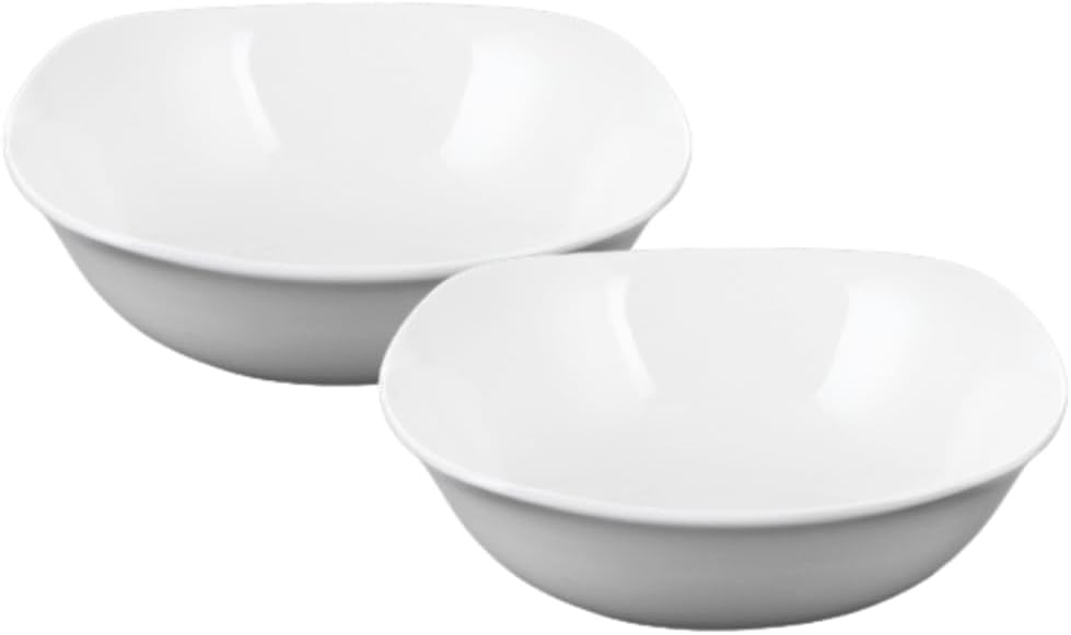 Wilmax Schale 650 ml 16.5 cm Weiß Porzellan 2er Set WL-992001/A2