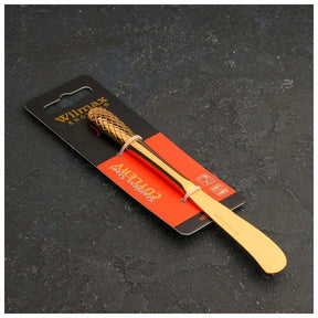 Wilmax Buttermesser 17 cm Edelstahl Gold WL-999247/1B