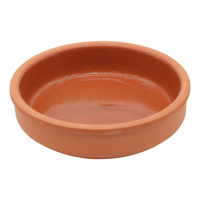 Viapot RUMELI 2er Set - 450 ml - Innen Braun Glasiert - Terrakotta-Schalen - 16×4 cm