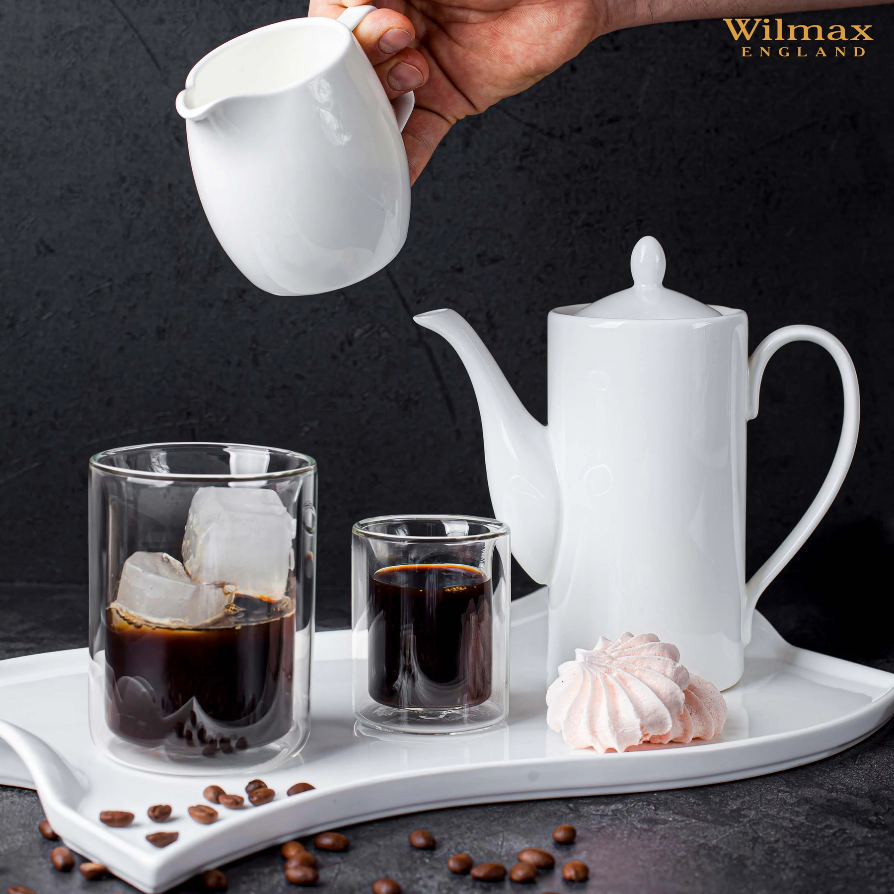 Wilmax Doppelwandiges Thermoglas