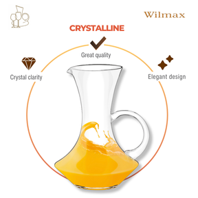 Wilmax Karaffe 1500 ml Kristallglas Transparent
