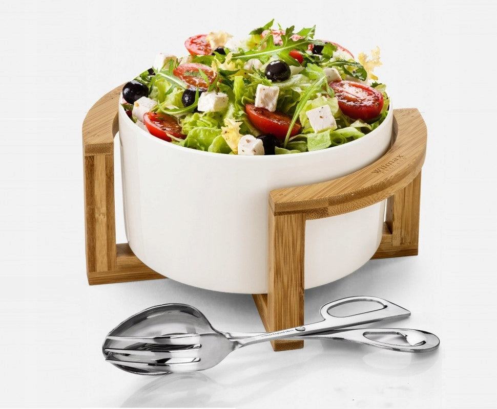 Wilmax Schale 18 cm 1850 ml aus Porzellan, Weiß WL-992747/A