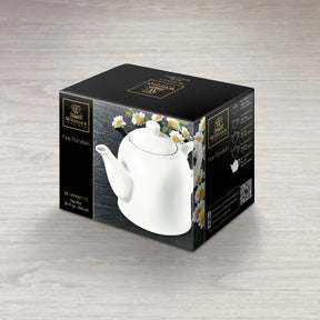 Wilmax Teekanne 900 ml Weiß Porzellan WL-994007/A