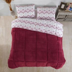 Einzel - Kids Luxury Wellsoft Steppdecke, doppelseitig mit Kopfkissenbezug, 135 x 200 cm Steppdecke