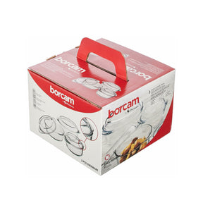 Schäfer 3er set Auflaufform mit deckel 2100cc - 1450cc - 840cc