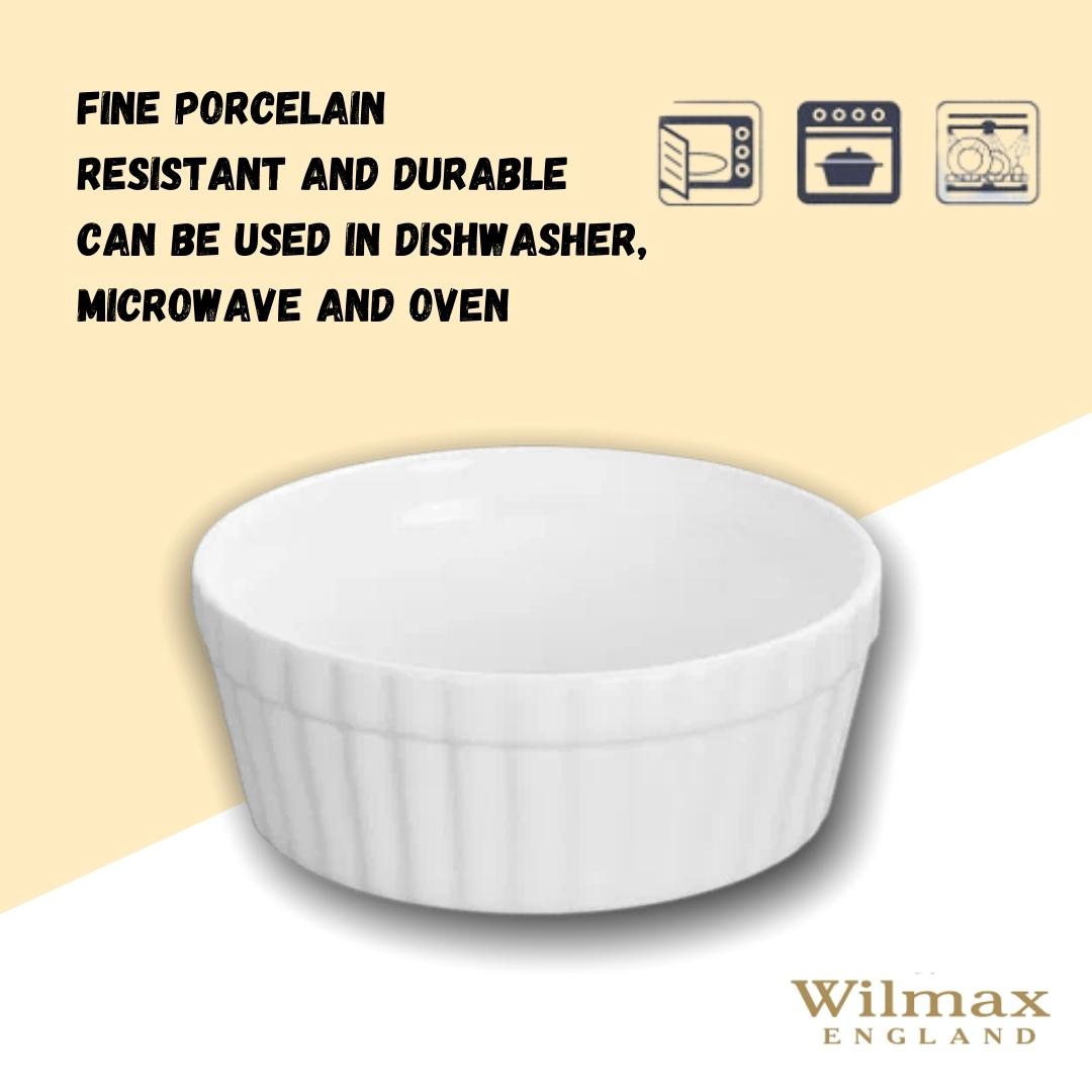 Wilmax Snack- und Dessertschale 9 cm 130 ml Porzellan Weiß WL-996054/A