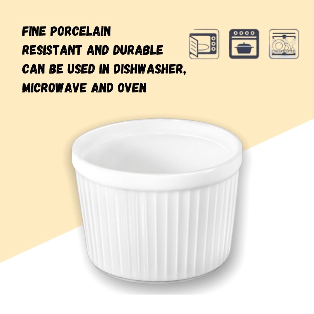 Wilmax Ramekin 260 ml ofenfestes Porzellan WL-996121/A