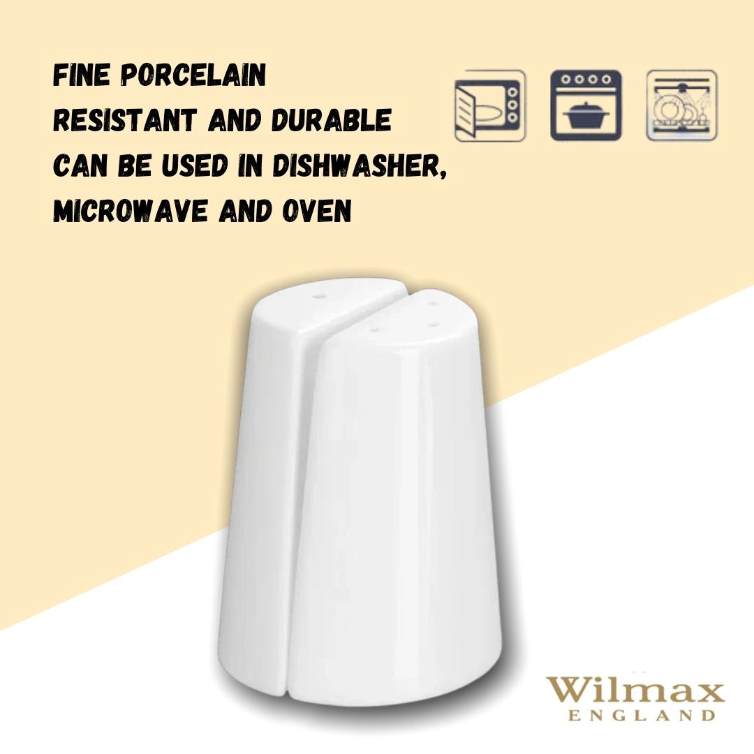 Wilmax Salz- und Pfefferstreuer Set Porzellan Weiß WL-996068/SP