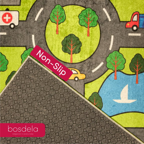 Bosdela Kinder- und Babyteppich - dekorativer Kinderzimmerteppich, 100 × 160 cm