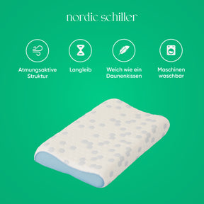 Nordic Schiller Cooler Visco Nackenstützkissen