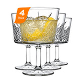 Pasabahce Timeless Cocktailglas 270 ml - Kristall-Schliff Martini Glas