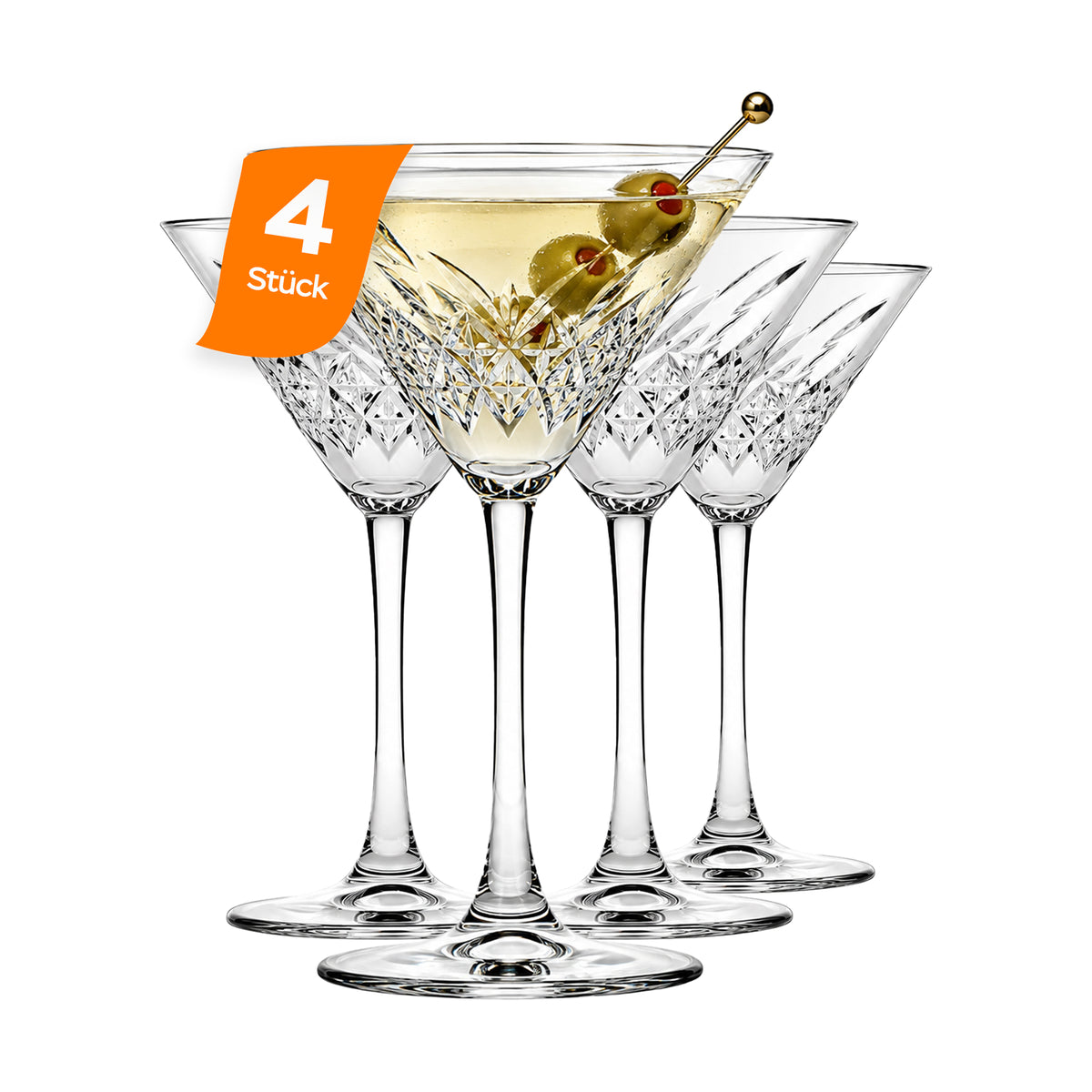 Pasabahce Timeless Martinigläser - 230 ml