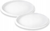 Wilmax Speiseteller 24 cm Weiß Porzellan 2er Set WL-991236/A2