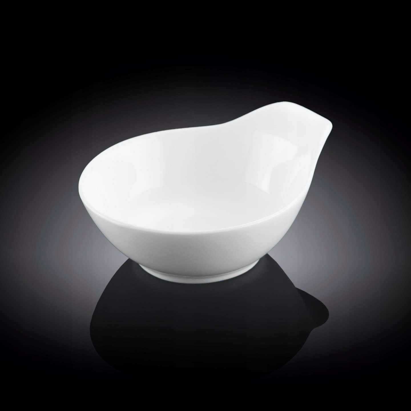 Wilmax Schale 190 ml 12.5 cm aus Porzellan, Weiß WL-992364/A