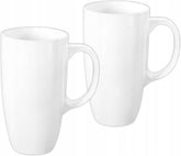 Wilmax Becher 630 ml Weiß Porzellan 2er Set WL-993093/A2