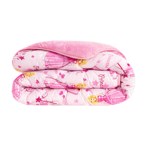 Lux Anti-Allergic Princess Patterned Child-Single Europäische Größe Double-Sided Quilt 135x200 cm