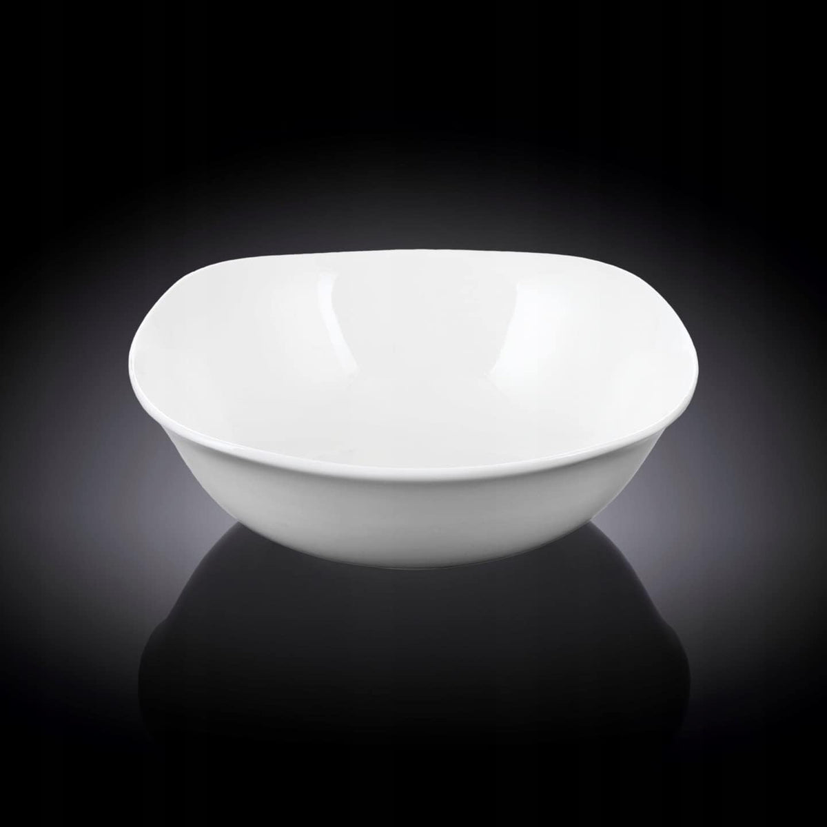 Wilmax Schale 650 ml 16.5 x 16.5 cm aus Porzellan, Weiß WL-992001/A