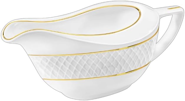 Wilmax Sauciere 230 ml Weiß Porzellan WL-880102501/A