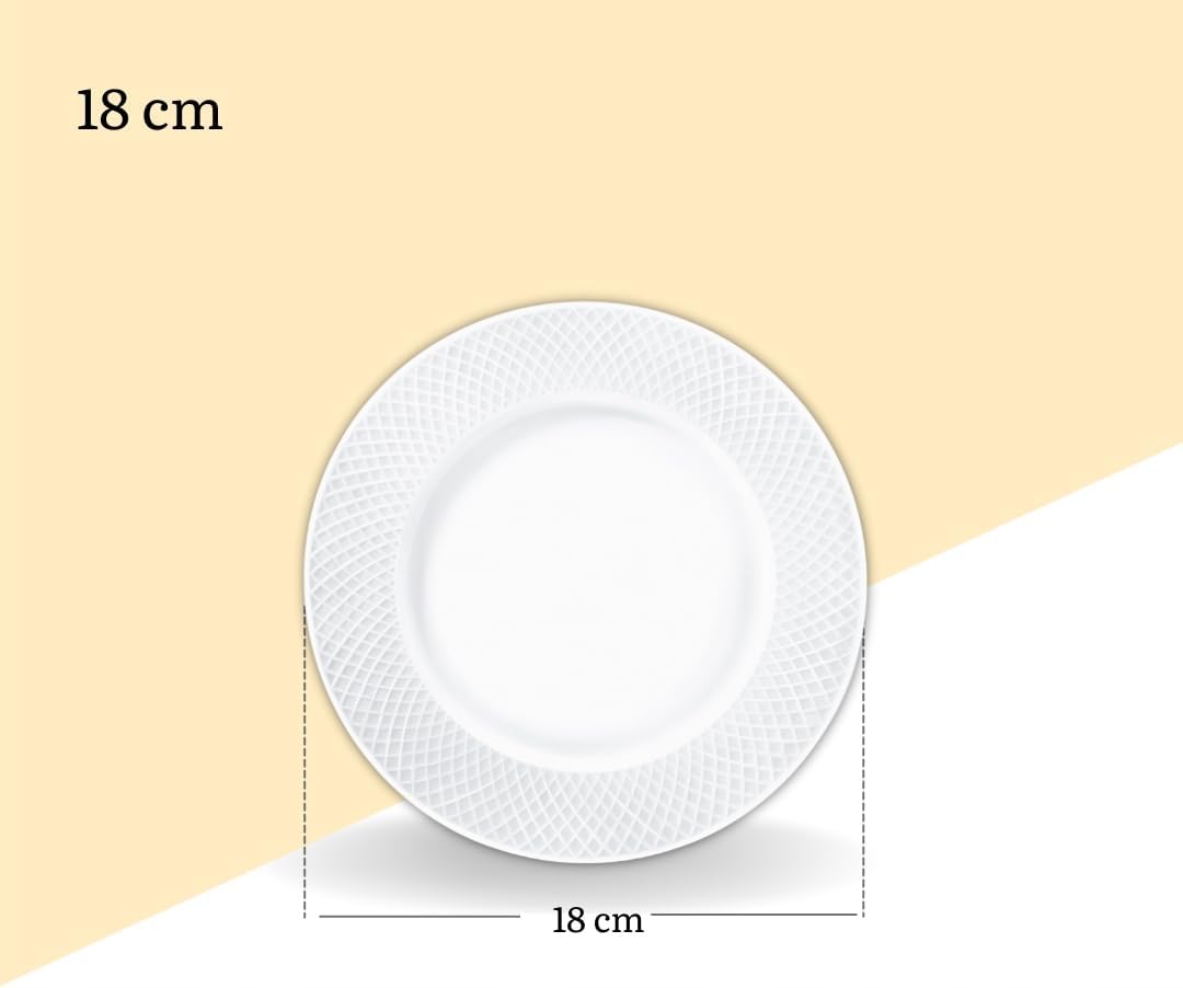 Wilmax Teller 18 cm Weiß Porzellan WL-880101101/A