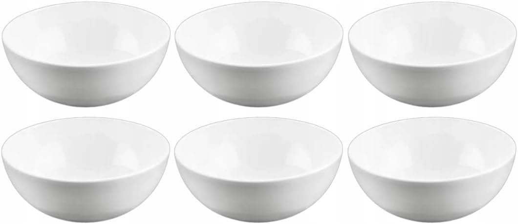 Wilmax Porzellanschale 300 ml 11 cm Weiß 6er Set WL-992564/A6