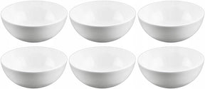 Wilmax Porzellanschale 300 ml 11 cm Weiß 6er Set WL-992564/A6