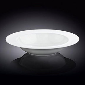 Wilmax Tiefer Teller 28 cm 800 ml aus Porzellan, Weiß WL-991219/A