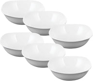 Wilmax Schale 650 ml 16.5 cm Weiß Porzellan 6er Set