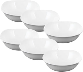 Wilmax Schale 650 ml 16.5 cm Weiß Porzellan 6er Set WL-992001/A6