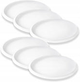 Wilmax Dessertteller 21.5 cm Weiß Porzellan 6er Set WL-991235/A6