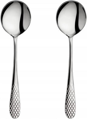 Wilmax Suppenlöffel 18 cm Edelstahl 2er Set WL-999220/2B