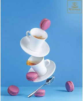 Wilmax Kaffeetassen mit Untertassen 2er Set 160 ml WL-993005/2C