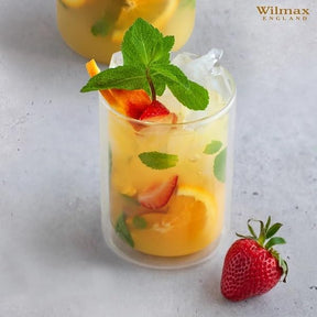 Wilmax Doppelwandiges Glas 400 ml 4er Set WL-888785/A4