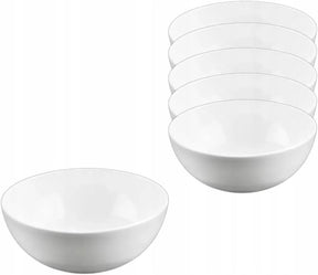Wilmax Schale 14 cm 600 ml aus Porzellan, Weiß WL-992565/A