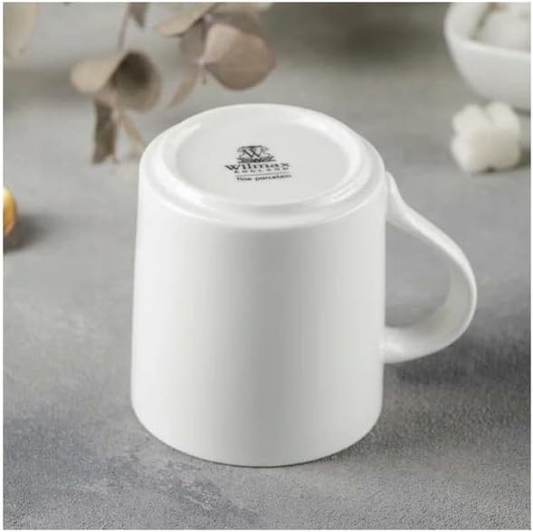 Wilmax Becher 320 ml Weiß Porzellan 2er Set WL-993040/A2