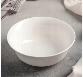 Wilmax Schale 700 ml 15 cm aus Porzellan, Weiß WL-992004/A